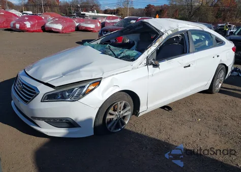 2015 Hyundai Sonata Se from USA, damaged, VIN 5NPE24AF2FH124390